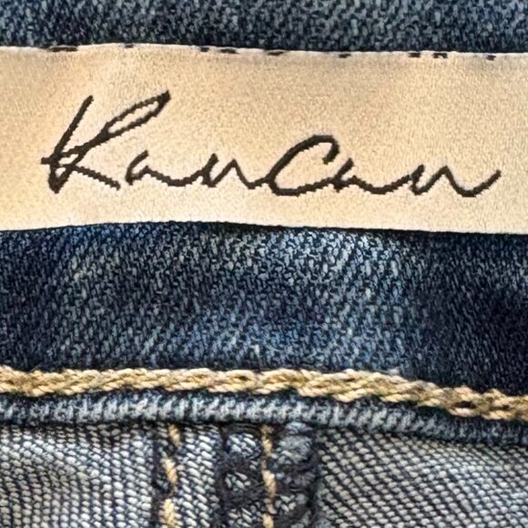 KanCan Skinny Jeans, Medium Wash Denim Blue - Picture 3 of 8